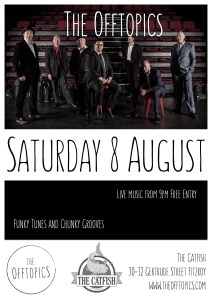 The Offtopics at The Catfish 8 Aug JPG