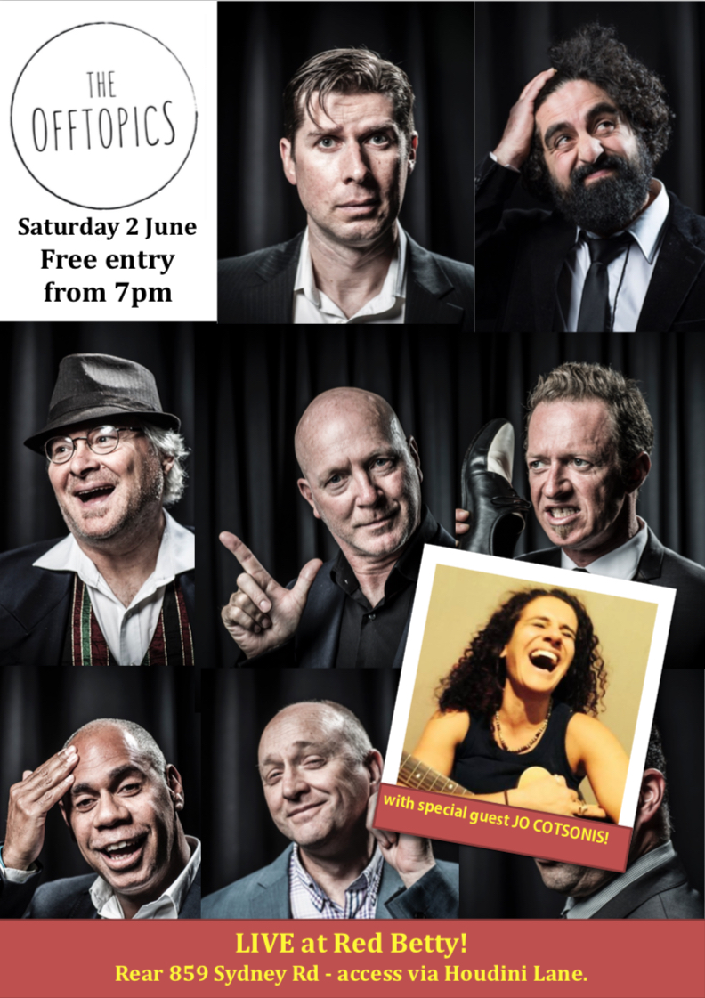 Red Betty Poster 2 June