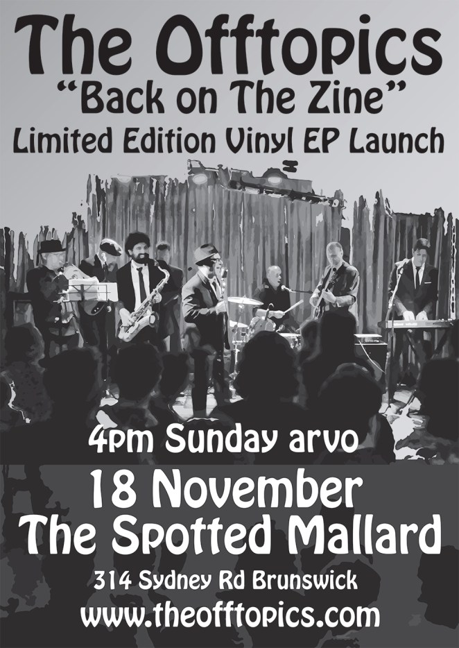 Back on The Zine launch